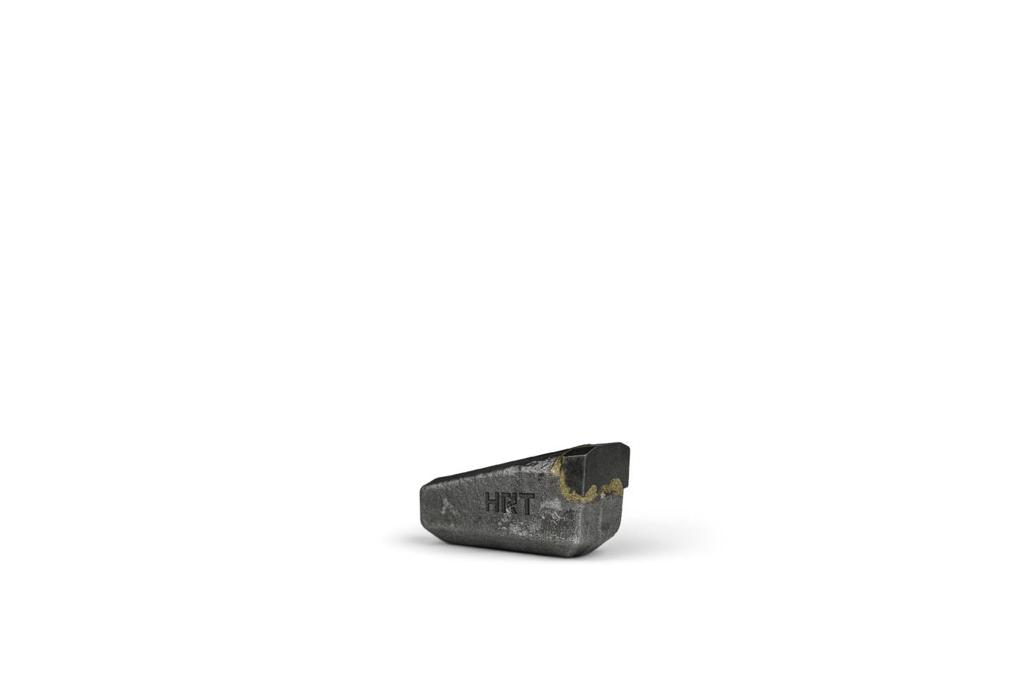 HRT® weld-on tip with abrasion resistant carbide tip (63,5x25x33mm). Neutral version