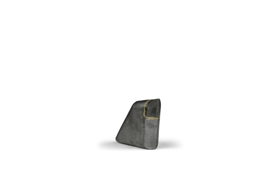 HRT® weld-on tip with abrasion resistant carbide tip (74x19,5x55mm)