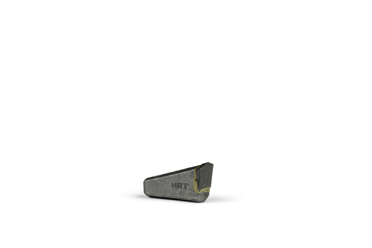 HRT® weld-on tip with abrasion resistant carbide tip (62,5x19x33mm)
