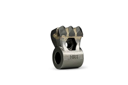 Outil HRT® adapté aux broyeurs Seppi avec trois pointes en carbure de tungstène