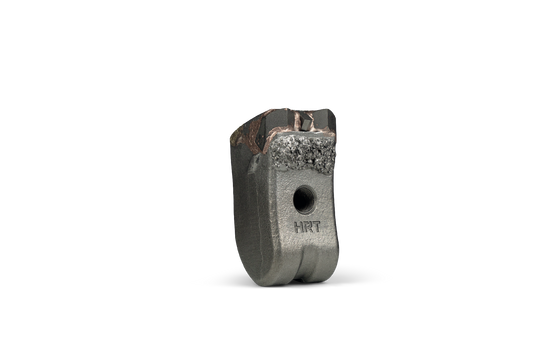 Outil HRT® adapté aux broyeurs Seppi (alternative au Mini Duo) avec revêtement WearShield supplémentaire derrière les pointes tc.